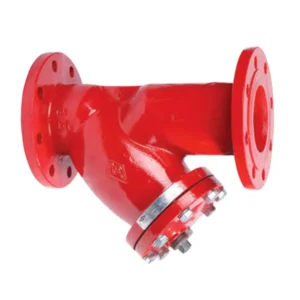 Y strainer valve